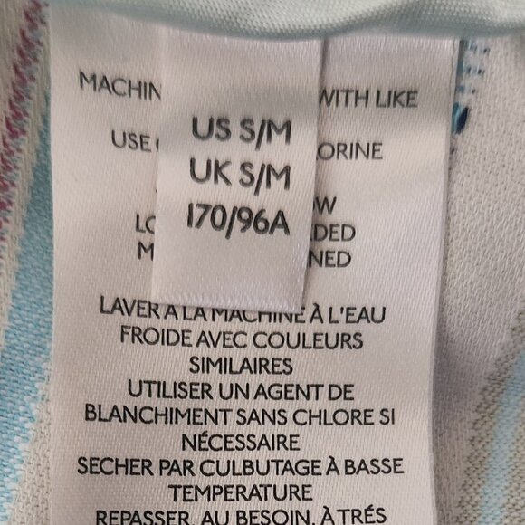 NWT Anthropologie Striped Zip Up Jacket with Hoodie. Size S/M - Picture 15 of 16